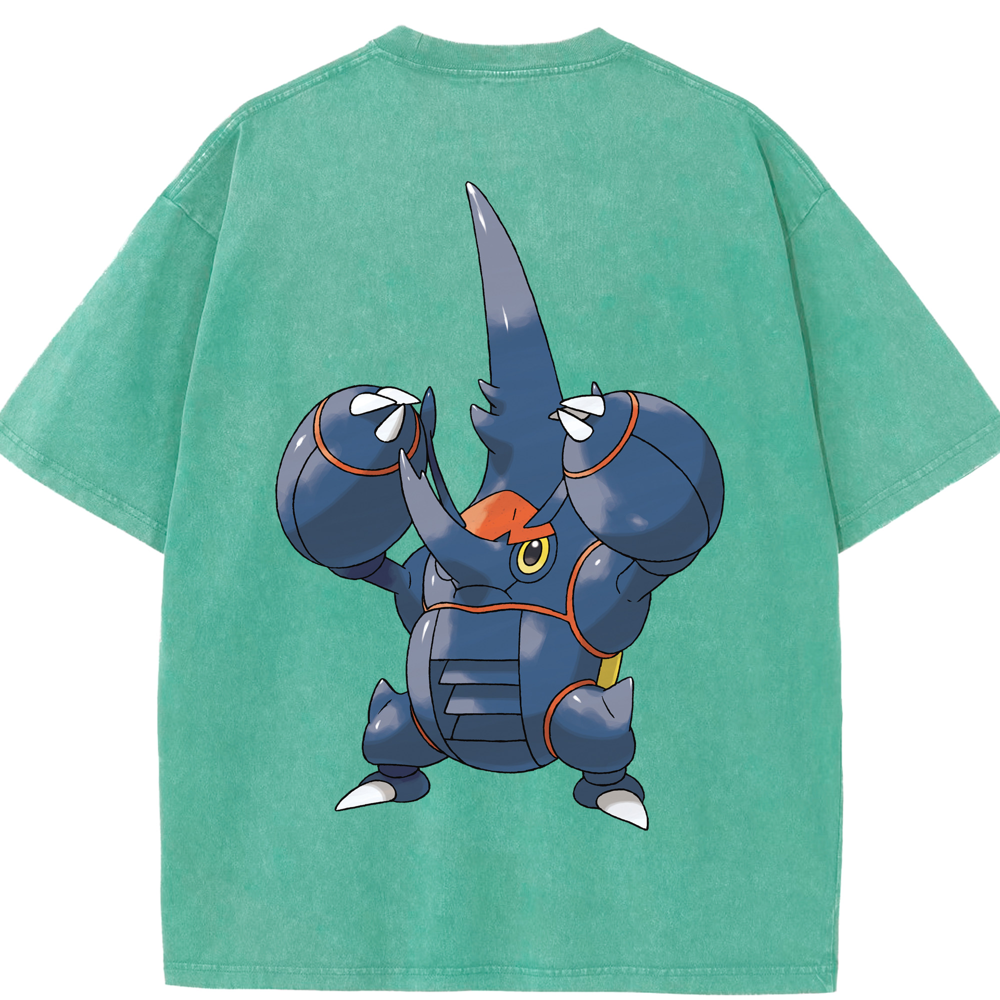 （画像用） ポケットモンスター Pokémon 綿100% ヴィンテージ風 半袖Tシャツ（背面プリント）
